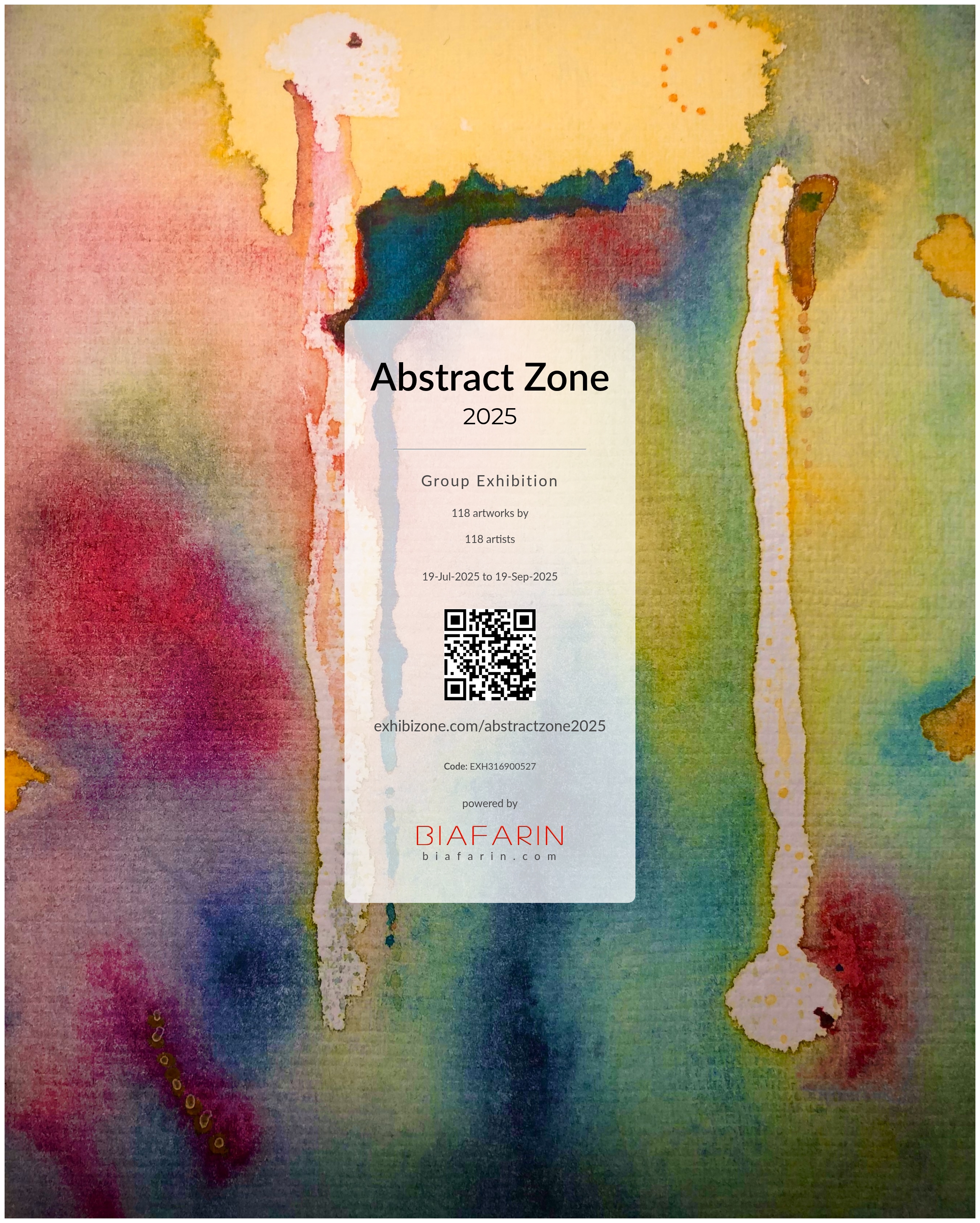 Watercolour painting of a magpie with a halo on cotton paper